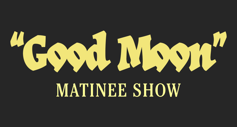 Graphic showing yellow serif type over dark gray background